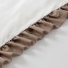 Francia ágynemű ELIZA | fehér/barna 220 x 200 cm 3