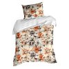 Egyszemélyes ágynemű NIKA 51 | krém/virág 140 x 200 cm 3