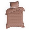 Egyszemélyes ágynemű NOVA 3 | bordó 140 x 200 cm 2