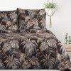RODOS egyszemélyes ágynemű sötétbarna 140 x 200 cm a hálószobában