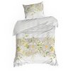 Egyszemélyes ágynemű TAVASZ 22 | fehér/virág 140 x 200 cm 2