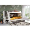 182996 4 gyerek emeletes ágy harry white gray