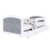 MAGGIE gyerekágy szürke kárpitozással