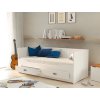 összecsukható ágy EMMELINE fehér fiúszobába