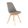 Szék, szürke-barna/bükk, LORITA 4