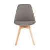 Szék, szürke-barna/bükk, LORITA 5