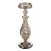 Gyertyatartó LED 12C | ezüst 10 x 30 cm 0