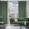modern árnyékoló függöny octavia zöld felfrissíti a belső teret