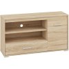 praktikus joe17 TV asztal, sonoma tölgy kivitelben