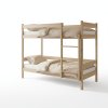 Fa emeletes ágy SAM léccel | fenyő 90 x 200 cm 1