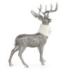 Karácsonyi dekoráció DEER 184 | ezüst 36 x 12 x 52 cm 0