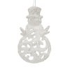 Karácsonyi dekoráció SNOWEMBER 59 | ezüst 12 x 7 cm 0
