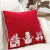 Karácsonyi takaró 41 piros
