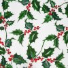 Karácsonyi lepedők franciaágyhoz TORI | fehér/zöld 220 x 200 cm 4