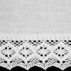 Függöny CLARIE P fehér 150 x 60 cm csipke részlet