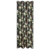 Függöny ALEA K | fekete virággal 140 x 250 cm 3