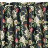 Függöny ALEA K | fekete virággal 140 x 250 cm 4