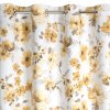 CAREN K függöny | narancssárga virágok 140 x 250 cm 4
