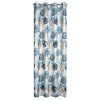 Függöny MÁLTA K | kék levelek 140 x 250 cm 3