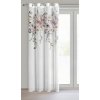 Függöny MERLA K | fehér/virág 140 x 250 cm 1
