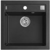 Gránit mosogató FORMIC 20 fekete