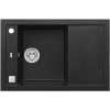 Gránit mosogató FORMIC 30 fekete