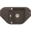 Gránit mosogató NIAGARA 60 csokoládé