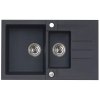 Gránit mosogató ROCK 70 fekete