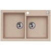Gránit mosogató ROCK 90 bézs