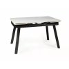 összecsukható étkezőasztal JOHN, fehér fekete