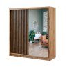 london 203 modern tölgy wotan szekrény tükörrel