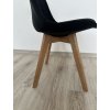 Étkezőszék DIOR VELVET tölgy | fekete 5