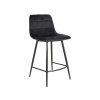 modern fekete bárszék MILA H-2