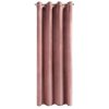 Függöny ROSA K | sötét rózsaszín 140 x 270 cm 3
