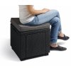 STOOL CUBE zsámoly | grafit