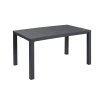 műanyag kerti asztal JULIANA grafit