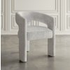 LEITH ezüstszürke kárpitozott étkezőszék a belső térben
