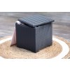 Kerti tárolóasztal BRIO BOX grafit tárolódoboz