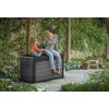 ampezzo 380l-es kerti doboz szürke