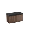 Praktikus fiókos tárolódoboz 570l barna