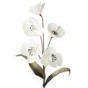 Művirág FLORE 720 | fehér 13 x 82 cm 0
