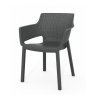 kerti szék EVELINA grafit