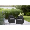 modern rattan fotelek ALODIA grafit