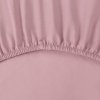 BASIC franciaágy lepedő | púder rózsaszín 160 x 200 x 30 cm 3