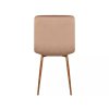 a bézs színű étkezőszék támlája MILA D VELVET