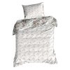 Dupla ágynemű NIKA 53 | fehér/szürke 220 x 200 cm 3
