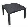 műanyag kerti asztal SYMPHONY QUARTET grafit