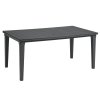 kerti asztal MORROW grafit