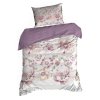 Francia ágynemű TAVASZ 27 | fehér/lila 220 x 200 cm 2