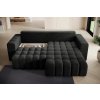 Fekete színű Bonett fekvő ülőgarnitúra